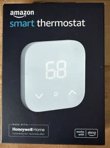 Amazon Smart Thermostat - White - NEW - Picture 1 of 3