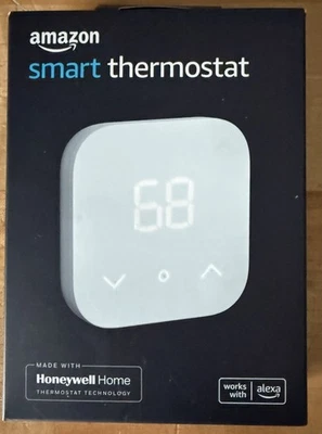 Amazon Smart Thermostat - White - NEW - Image 1 of 3