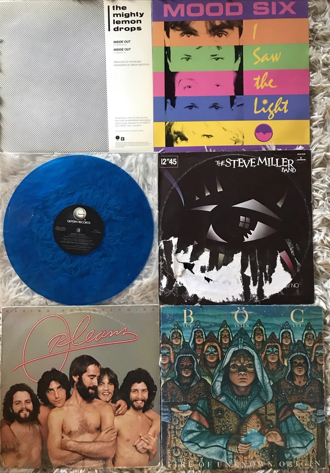 Blue OYSTER Cult LP+/STEVE Miller Band/BLACK 'N Blue/MIGHTY Lemon DROPS/Mood SIX - Image 1 of 4