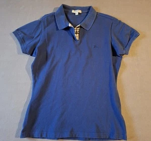 Poloshirt T-Shirt Burberry Damen blau Gr L - Bild 1 von 5