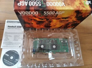 3dfx Voodoo 5 5500 AGP 64MB Box - Picture 1 of 3