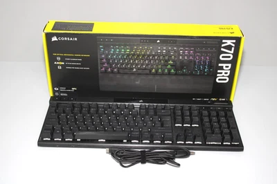 Corsair K70 PRO RGB Optisch-Mechanische Gaming-Tastatur mit 8.000 Hz, DE, QWERTZ - Bild 1 von 4