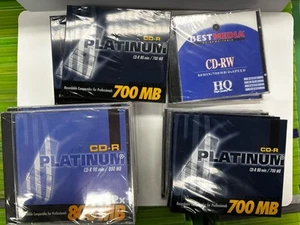 CD-R + CD-RW Rohlinge | 700MB | 800MB - Afbeelding 1 van 2