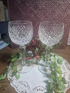 PAAR WATERFORD KRISTALL WEINGLÄSER 7. 3/8" - Bild 1 von 4