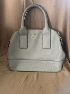 Kate Spade Leila Medium Triple Compartment Shoulder Bag - Gray - Picture 1 of 8