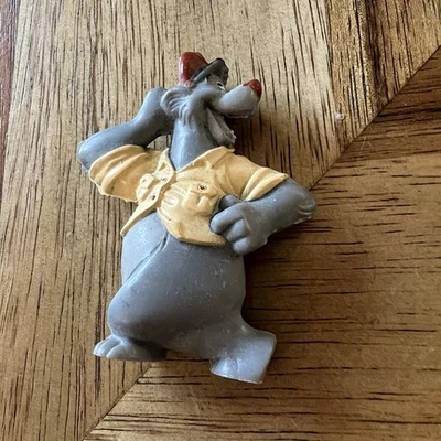 Figura suelta de PVC de 2,5" de Disney Talespin Baloo 1991, de Kellogg's Foto 1 de 4