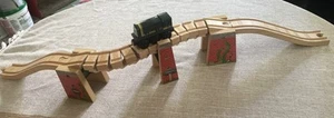 Thomas & seine Freunde Holzeisenbahn Zug Wacky Track Bridge & Paxton 2012 Rarität EUC - Bild 1 von 9