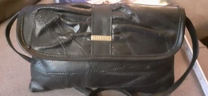 Stefano Handtasche aus weichem gutem Leder mit Trageriemen schwarz Top Zustand  - Bild 1 von 9