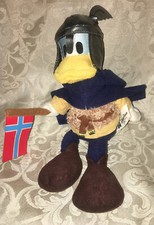 Disney Parks Norway Donald Duck 10” plush