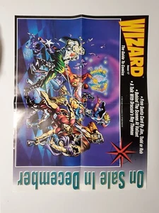 1992 VALIANT HEROES PROMO POSTER - Bob Layton Art - Wizard Issue 17 - 22x17" - Bild 1 von 6