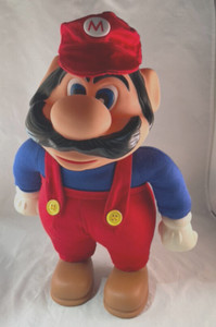 Vintage 1989 Applause Super Mario Bros. NES Plush Toy/Doll 12"