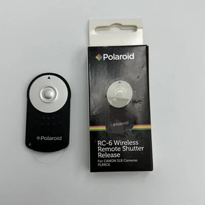 Polaroid-Infrarot-Fernauslöser RC-6 Für Canon Digital REBEL T5i T4i Schwarz - Picture 1 of 2