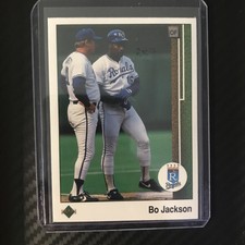 Bo Jackson 1989 Upper Deck #221 Kansas City Royals
