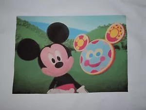 1 MICKEY MOUSE & TOODLES MOUSE K TOOLS DISNEY QUILT SQUARE SEW BLOCK FABRIC KIDS - Picture 1 of 2