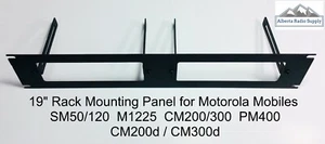 19" Rack Mount Panel for Motorola CM200/CM300 PM400 M1225 CM300d SM50 SM120 - Picture 1 of 5
