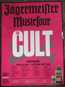 Der Kult Konzertposter Jägermeister MusicTour 18 Zoll x 24 Zoll! - Bild 1 von 1