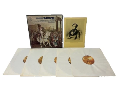 Wagner: Rienzi - Tragic Opera in Five Acts 1976  5 LP Boxset - FREE Shipping - Image 1 of 3