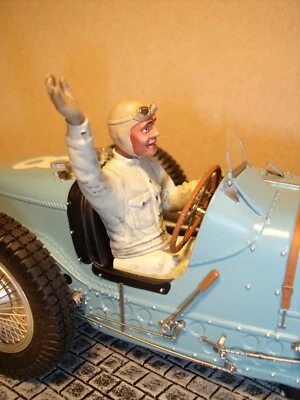 1/18  FIGURE  RENE DREYFUS  DRIVING  VROOM  PAINTED  FOR  CMC  AUTO UNION  D - Image 1 of 4