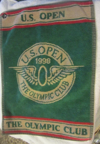 1 US Open Towel Olympic Club PGA Tour Golfer Golf 1998 VTG San Francisco CA Cover
