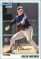 2010 Bowman Prospects Baseball Black #BP81 Caleb Brewer