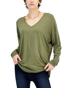MSRP $40 INC International Concepts Women V-Neck Tunic Top Size Small - Picture 1 of 1