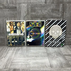 BIGBANG K-POP DVDs Global Warning Electric Love Big Show Tested Working RARE HTF - Picture 1 of 23