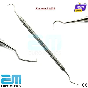 Dental Explorer 23/17A Double Ended Tooth Cleaning Scaler Diagnostic Instruments - Picture 1 of 3