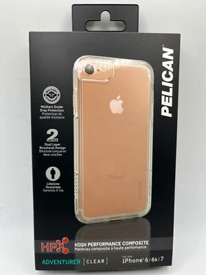Capa Pelican Adventurer Series para iPhone 7 iPhone 8 se2020 se2022 amarela clara - Imagem 1 de 4