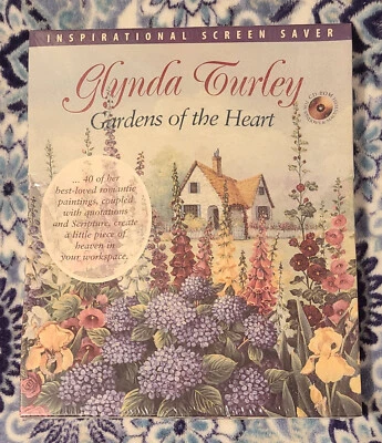 New "Glynda Turley Gardens Of The Heart" Inspirational Screen Saver CD ROM - Image 1 of 4