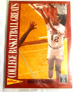 * MARK MACON und HORACE GRANT Collage Basketball Greats KELLOGGS KARTEN - Bild 1 von 5