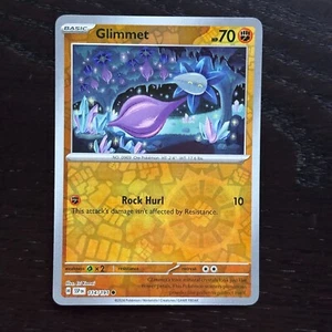 Glimmet 114/191 Pokemon Surging Sparks Scarlet & Violet Reverse Holo Common NM - Picture 1 of 2