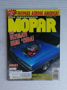 Mopar Performance November 1992 1970 Hemi Cuda Centerspread 1970 Challenger 823 - Picture 1 of 3