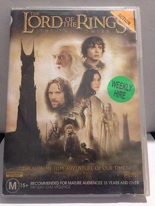 THE LORD OF THE RINGS - THE TWO TOWERS (2 DISC SET) (R4-PAL-GOOD) - DVD #500 - Bild 1 von 2