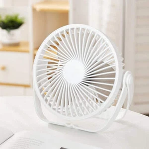 3-in-1 Electric Fan Wall Mounted Desktop Quiet Brushless Turbine Mini Fan, USB P - Bild 1 von 12