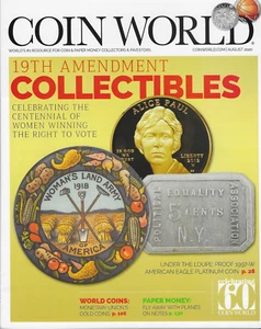 Coin World Paper Money Aug 2020 Vol 61 Iss 3147 American Eagle Platinum - Picture 1 of 2