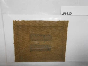 BROWN TWILL WITH TWO FELT BARS F1610 - Picture 1 of 1