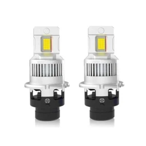 Gex Mini D2S D2R HID Xenon To White CSP LED 6000K Headlights Conversion Kit - Picture 1 of 10