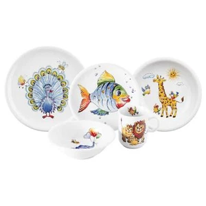Seltmann Weiden Compact Kindergeschirr Set 5-teilig - Bunte Tierwelt - Bild 1 von 4