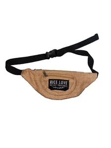 Rice Love Buy A Bag Feed A Family Fanny Pack Belt Bag Recycled Boho - Picture 1 of 4