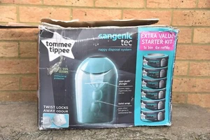Sistema de contenedor de eliminación de pañales Tommee Tippee Sangenic + recambios - Imagen 1 de 9