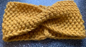 Stirnband, gestrickt, neu - Bild 1 von 2