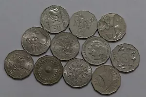 🧠🇦🇺 AUSTRALIA 50 PENCE MASSIVE COIN COLLECTION B66 #186 WH46 - Picture 1 of 2