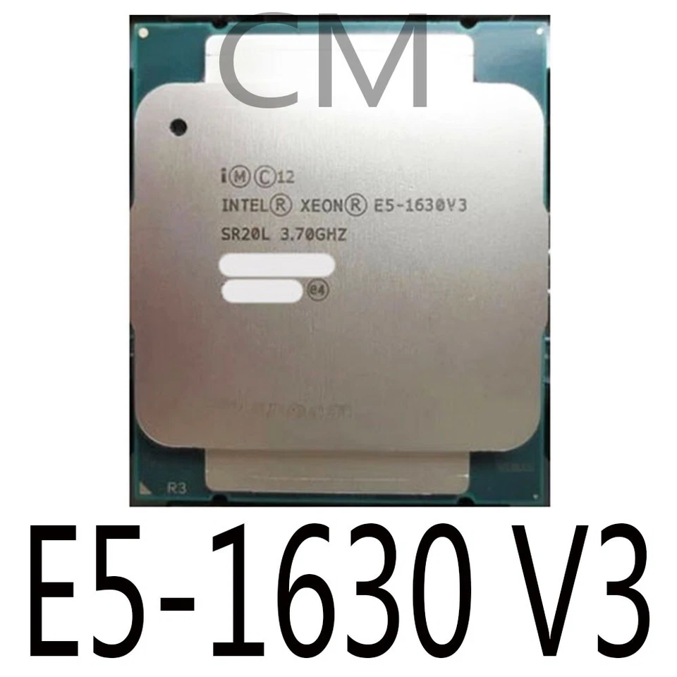 Intel Xeon E5-1630 V3 3.7GHz 10MB Quad Core SR20L LGA2011-3 CPU Processor - Image 1 of 1