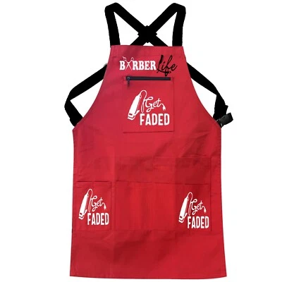 Delantal de peluquero profesional, delantal de peluquería uniforme, delantal de peluquero, delantal de salón Foto 1 de 4