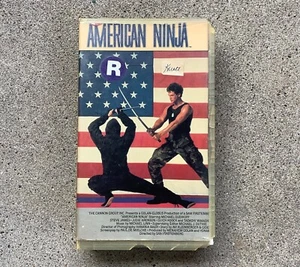 American Ninja VHS Cutbox 1985 First Release 80s Action Martial Arts Cannon OOP - Picture 1 of 5