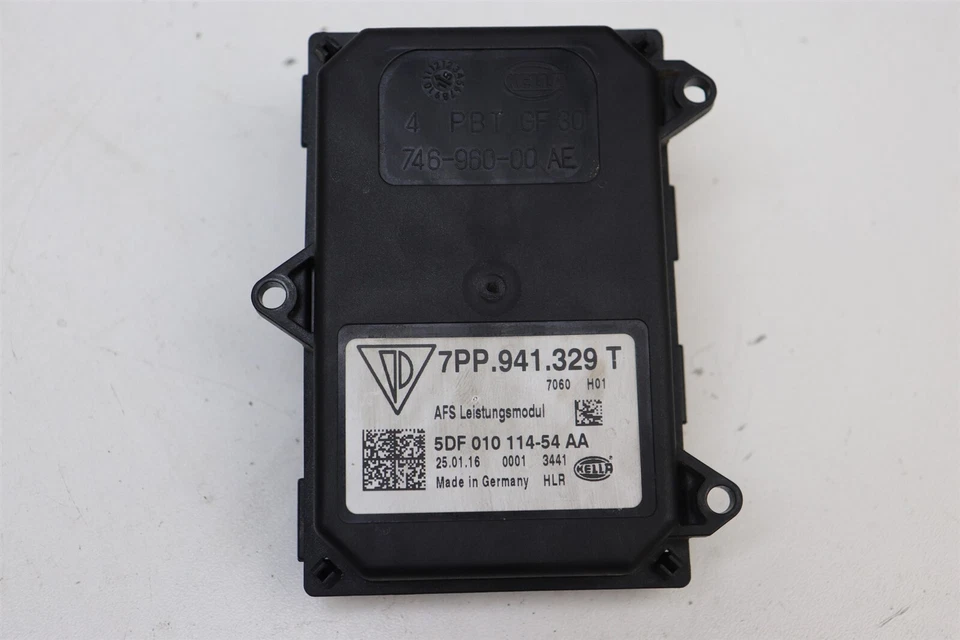 Porsche Carrera S 911 991 2016 Headlight Control Unit Module 7PP941329T J234 - image 1 of 2