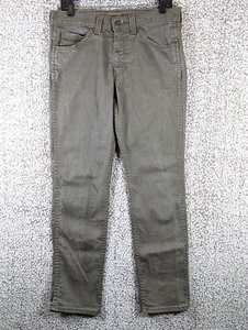 Jean homme Levi's 511 denim ciré 32x30 (convient à 32x30) gris avec un peu de vert - Photo 1/10