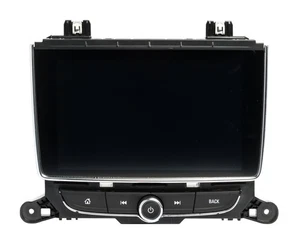 2017 Buick Encore Radio Control Panel w Information Display Screen 42498391 - Picture 1 of 4