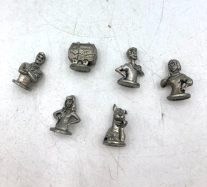 Monopoly Scooby Doo Fright Fest Edition Game 6 Replacement Pieces - Picture 1 of 2