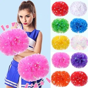 32*30cm Cheap Practical Pompoms Cheerleading Cheering  Sports Cheerleading - Picture 1 of 21